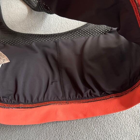 Trina Turk Retro Geometric Print Mesh Racerback Straps Sports Bra Womens L Black - Picture 4 of 10